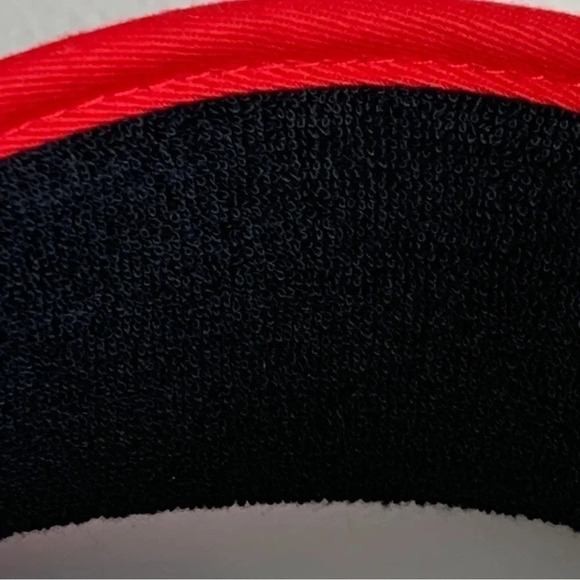 MLB Los Angeles Angels Baseball Red 47 Brand Adjustable Strap Embroidered Visor - Picture 4 of 5